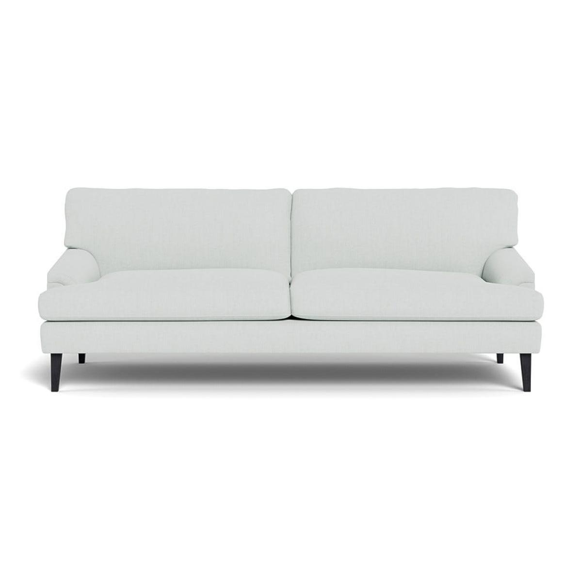 Heal's Stanton 4 Seater Sofa Broad Weave Tin Black Feet – image 2