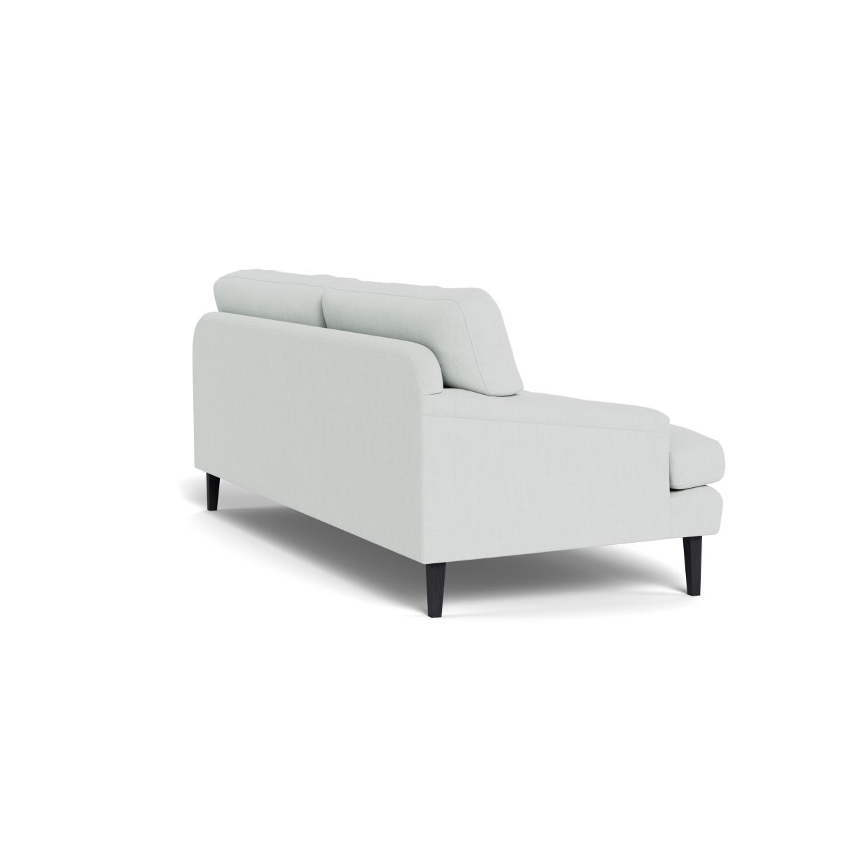 Heal's Stanton 4 Seater Sofa Broad Weave Tin Black Feet – image 5