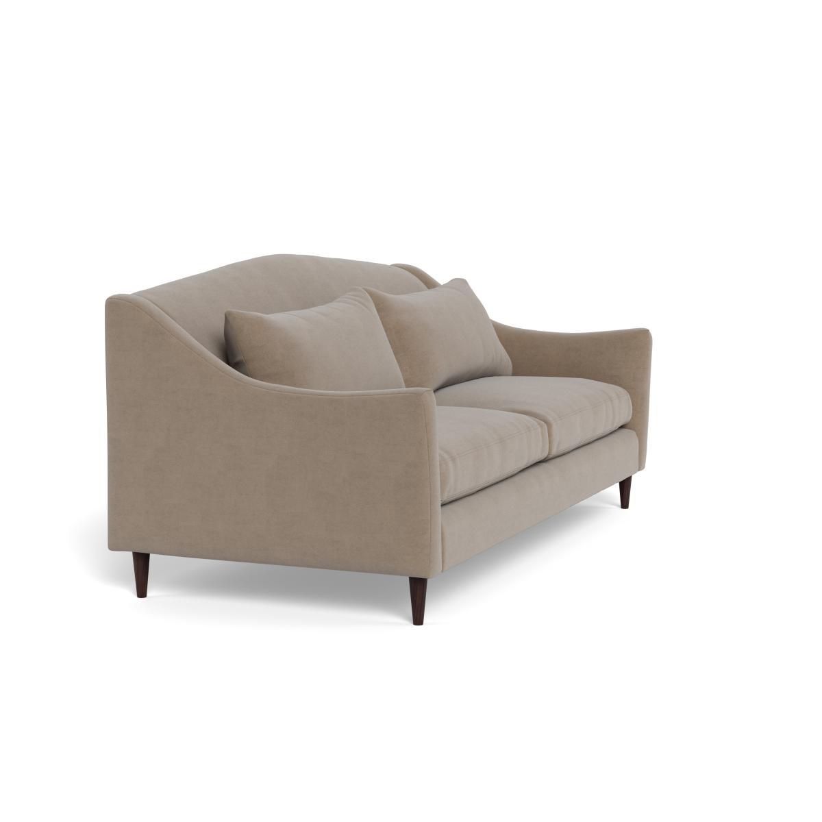 Heal's Somerset 4 Seater Sofa Smart Velvet Dove - Heal's UK Furniture – image 2