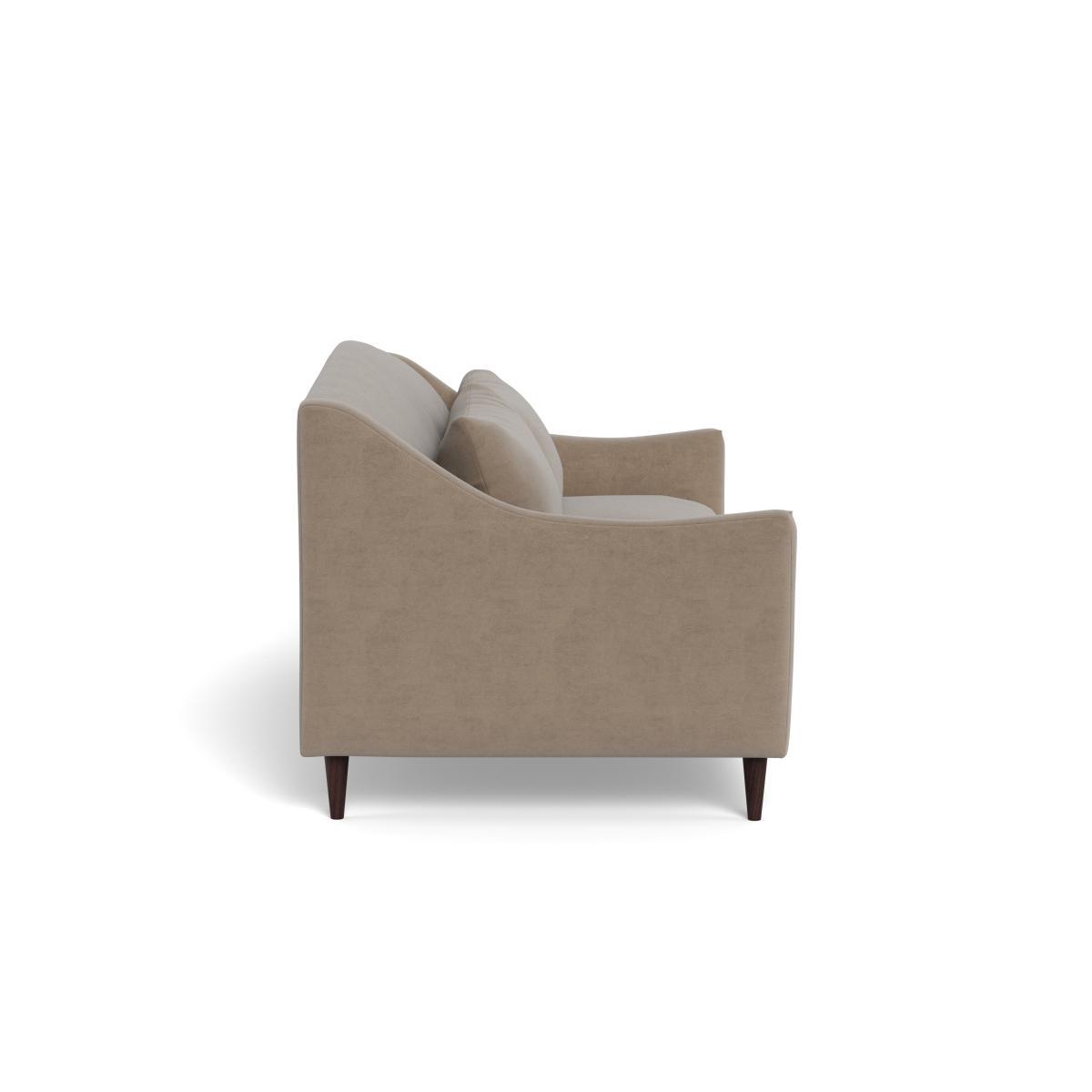 Heal's Somerset 4 Seater Sofa Smart Velvet Dove - Heal's UK Furniture – image 3