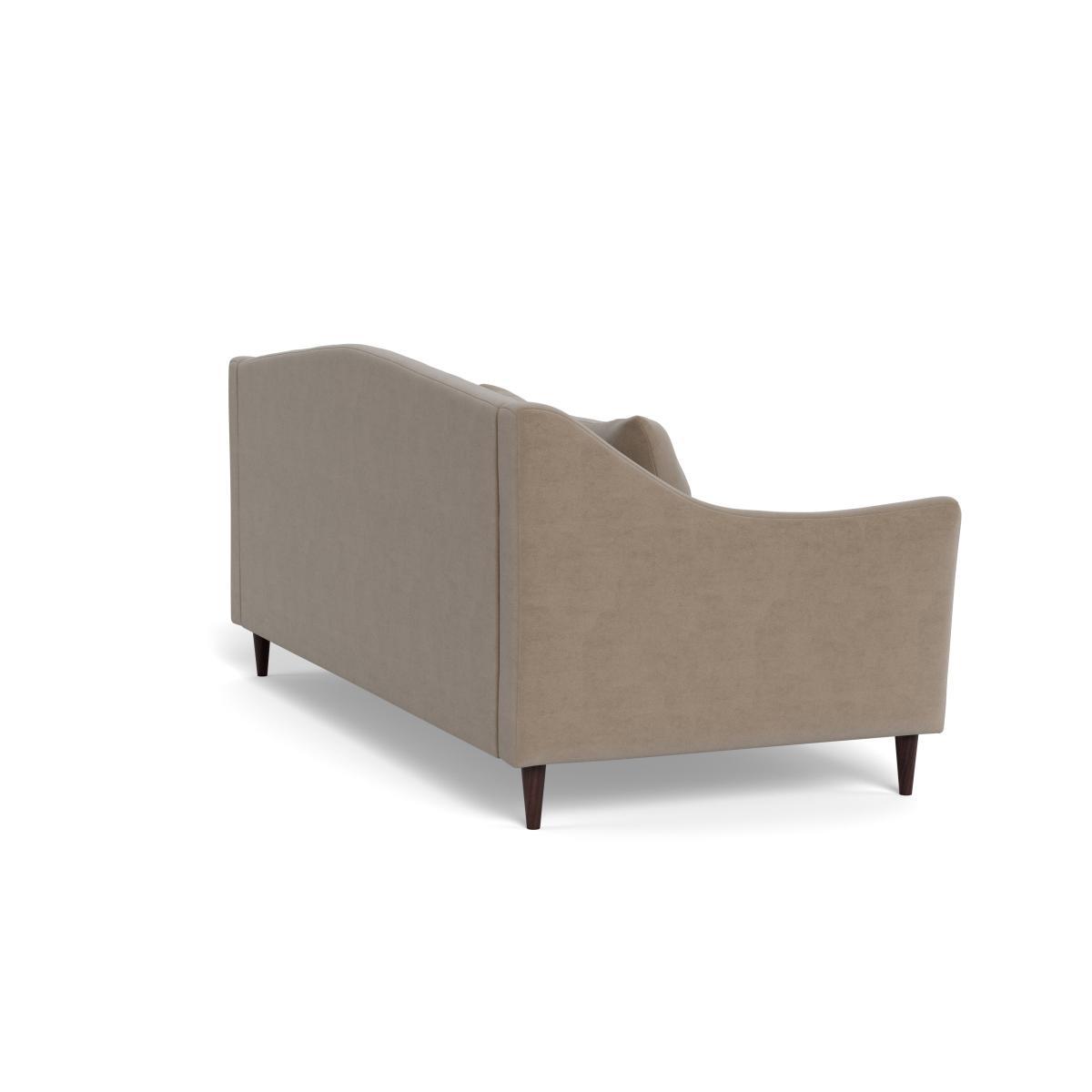Heal's Somerset 4 Seater Sofa Smart Velvet Dove - Heal's UK Furniture – image 4