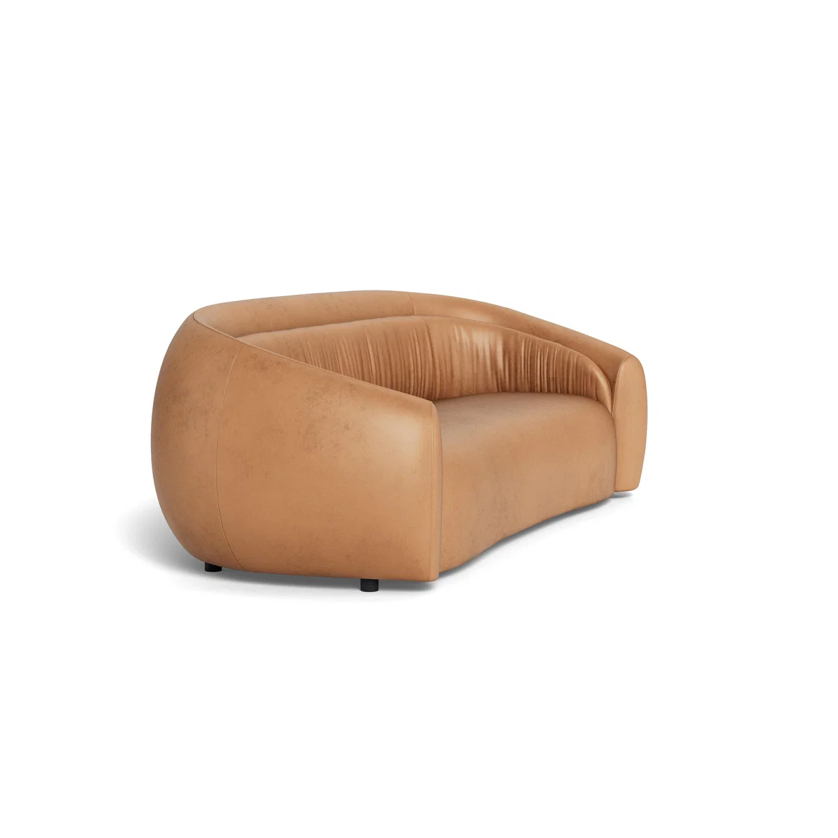 Heal's Flora 4 Seater Sofa Daino Leather Parchment – image 3