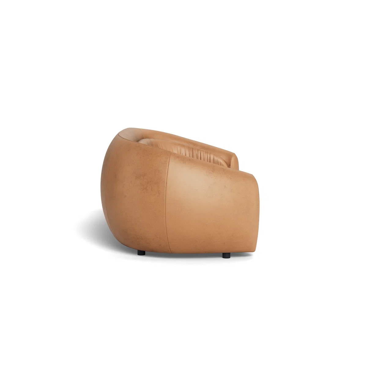 Heal's Flora 4 Seater Sofa Daino Leather Parchment – image 4