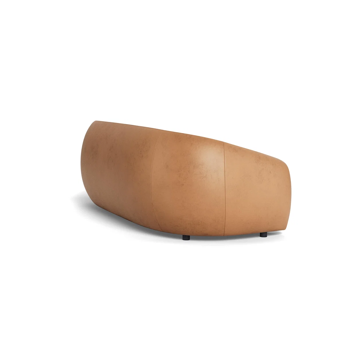 Heal's Flora 4 Seater Sofa Daino Leather Parchment – image 5