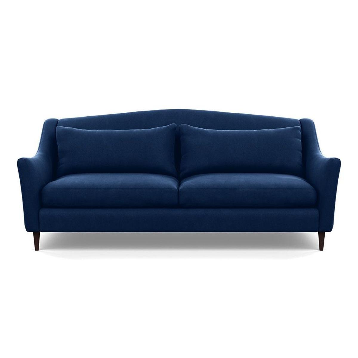 Heal's Somerset 4 Seater Sofa Melton Wool New Navy Natural - Heal's UK Furniture – image 11