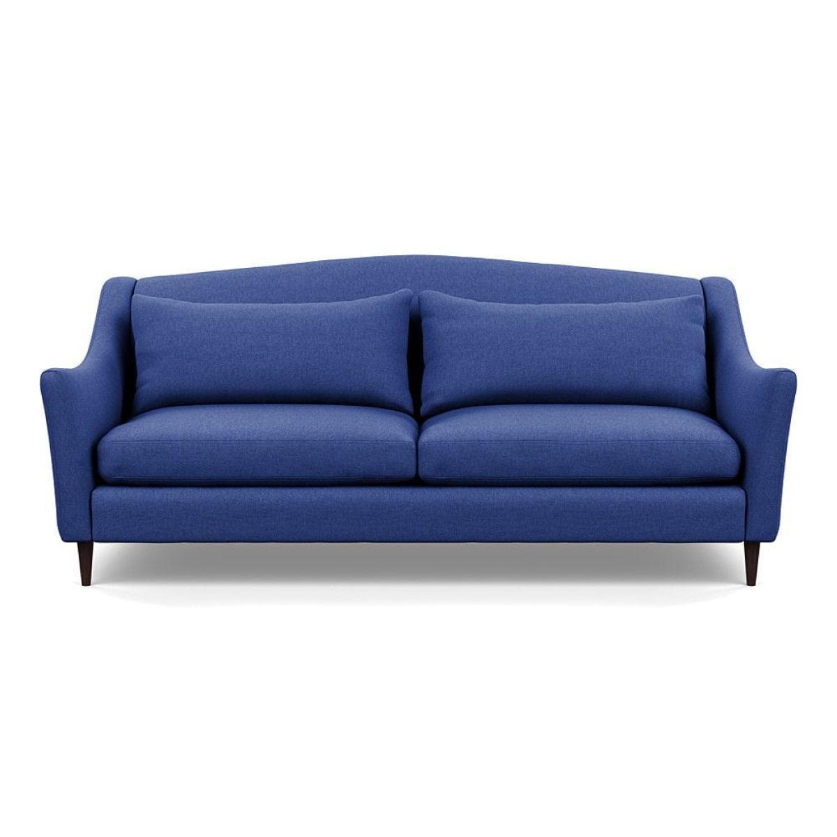 Heal's Somerset 4 Seater Sofa Melton Wool New Navy Natural - Heal's UK Furniture – image 15