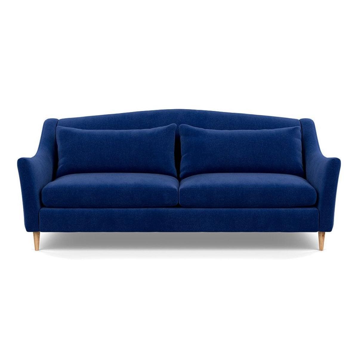 Heal's Somerset 4 Seater Sofa Melton Wool New Navy Natural - Heal's UK Furniture – image 18
