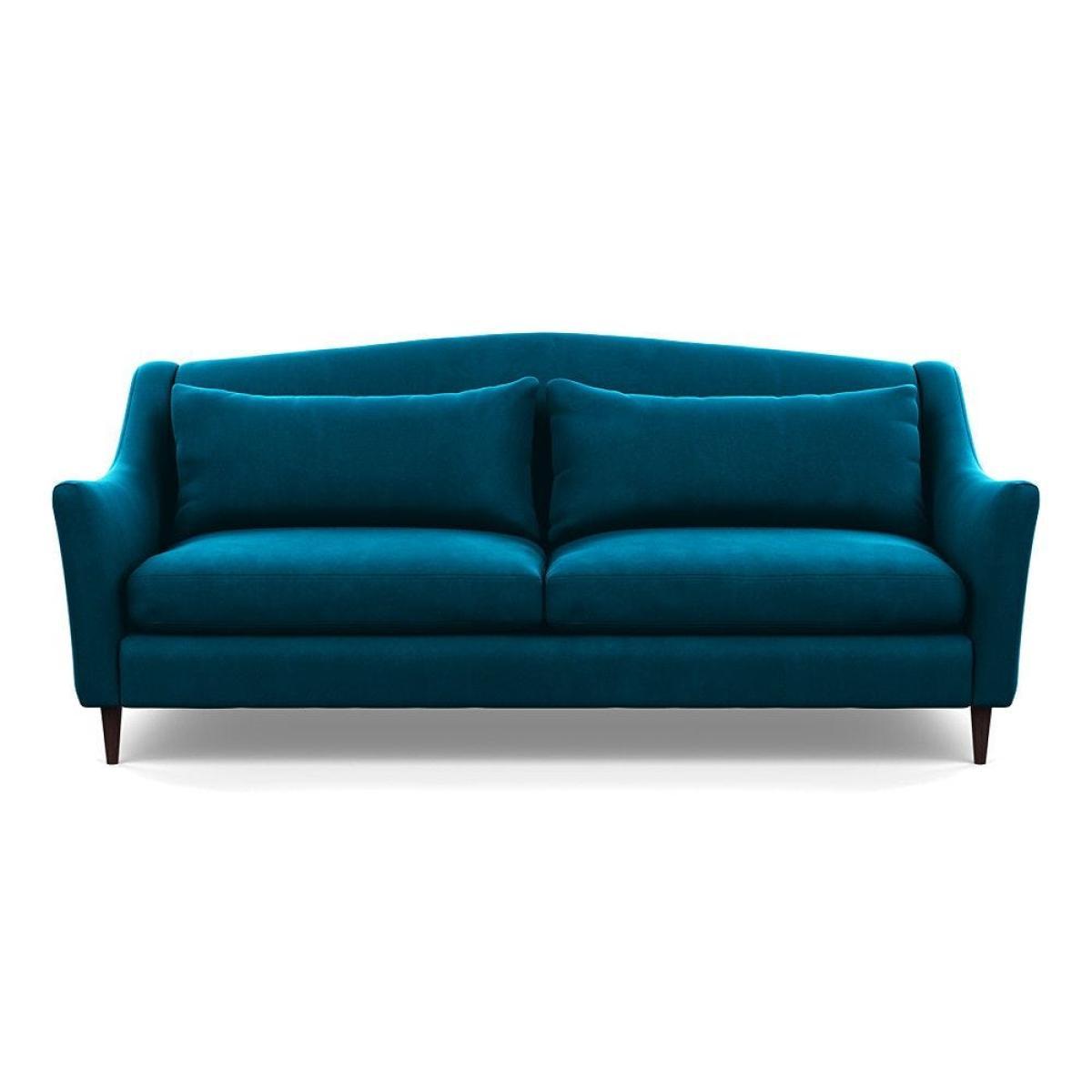 Heal's Somerset 4 Seater Sofa Melton Wool New Navy Natural - Heal's UK Furniture – image 3