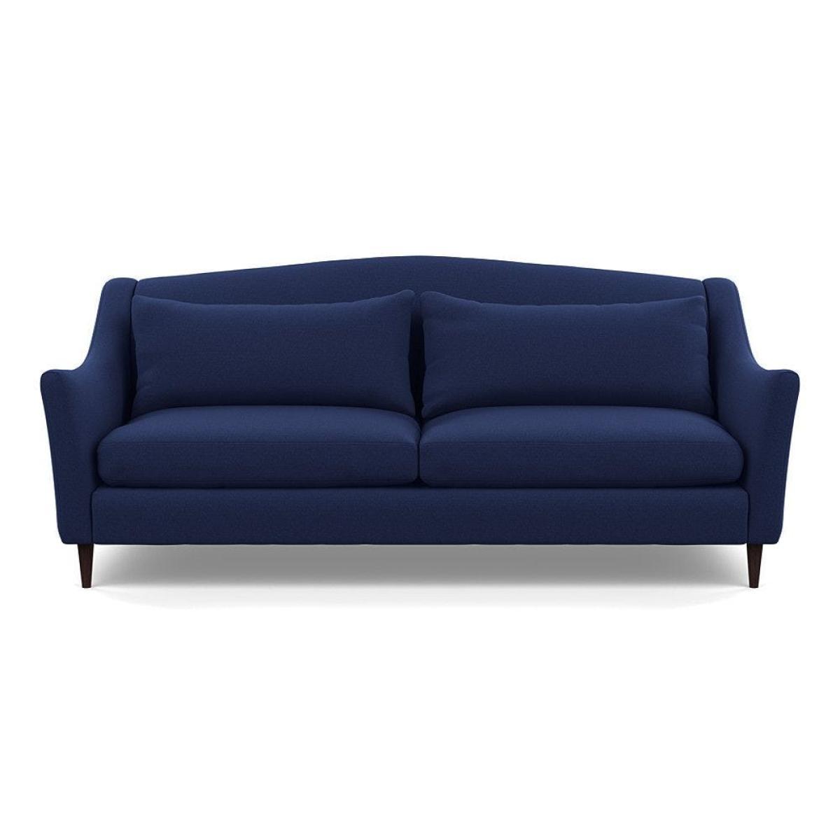 Heal's Somerset 4 Seater Sofa Melton Wool New Navy Natural - Heal's UK Furniture – image 26