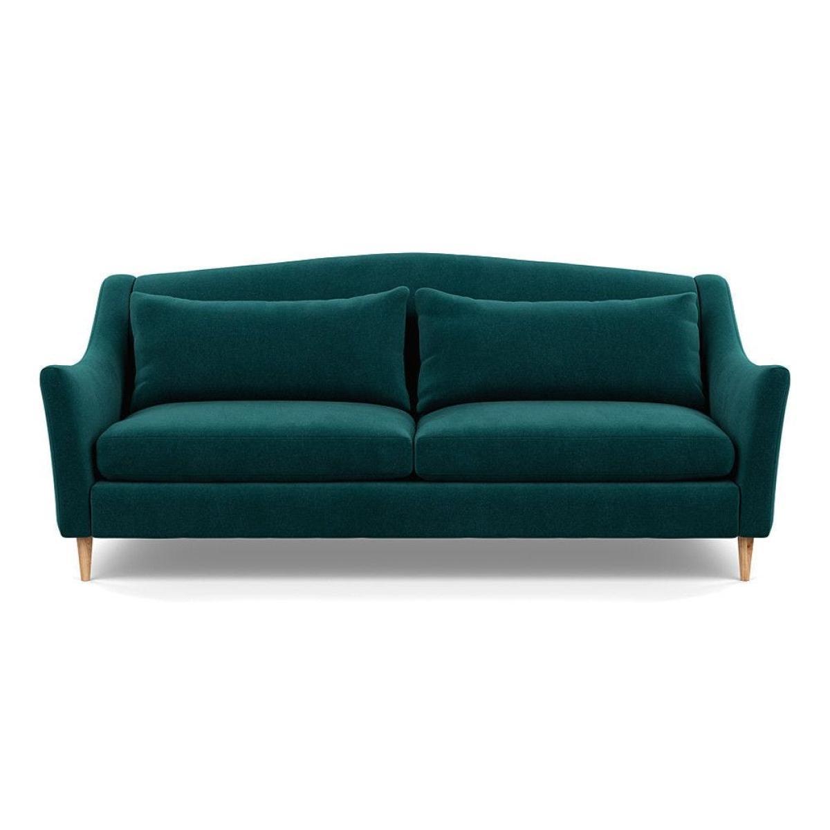 Heal's Somerset 4 Seater Sofa Melton Wool New Navy Natural - Heal's UK Furniture – image 27