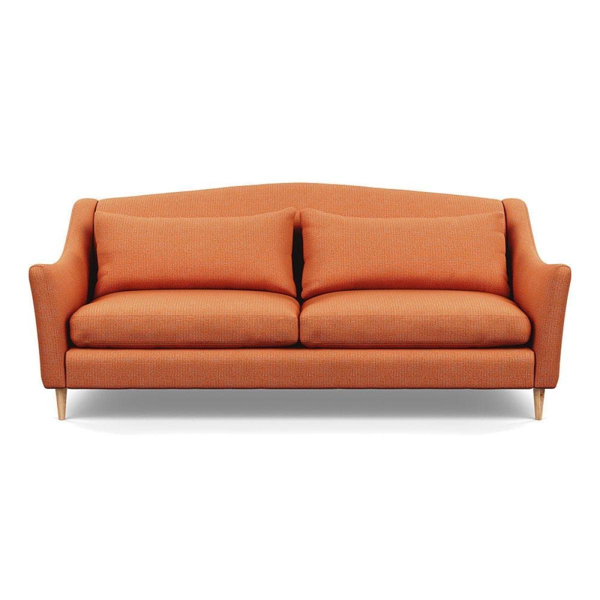 Heal's Somerset 4 Seater Sofa Melton Wool New Navy Natural - Heal's UK Furniture – image 33