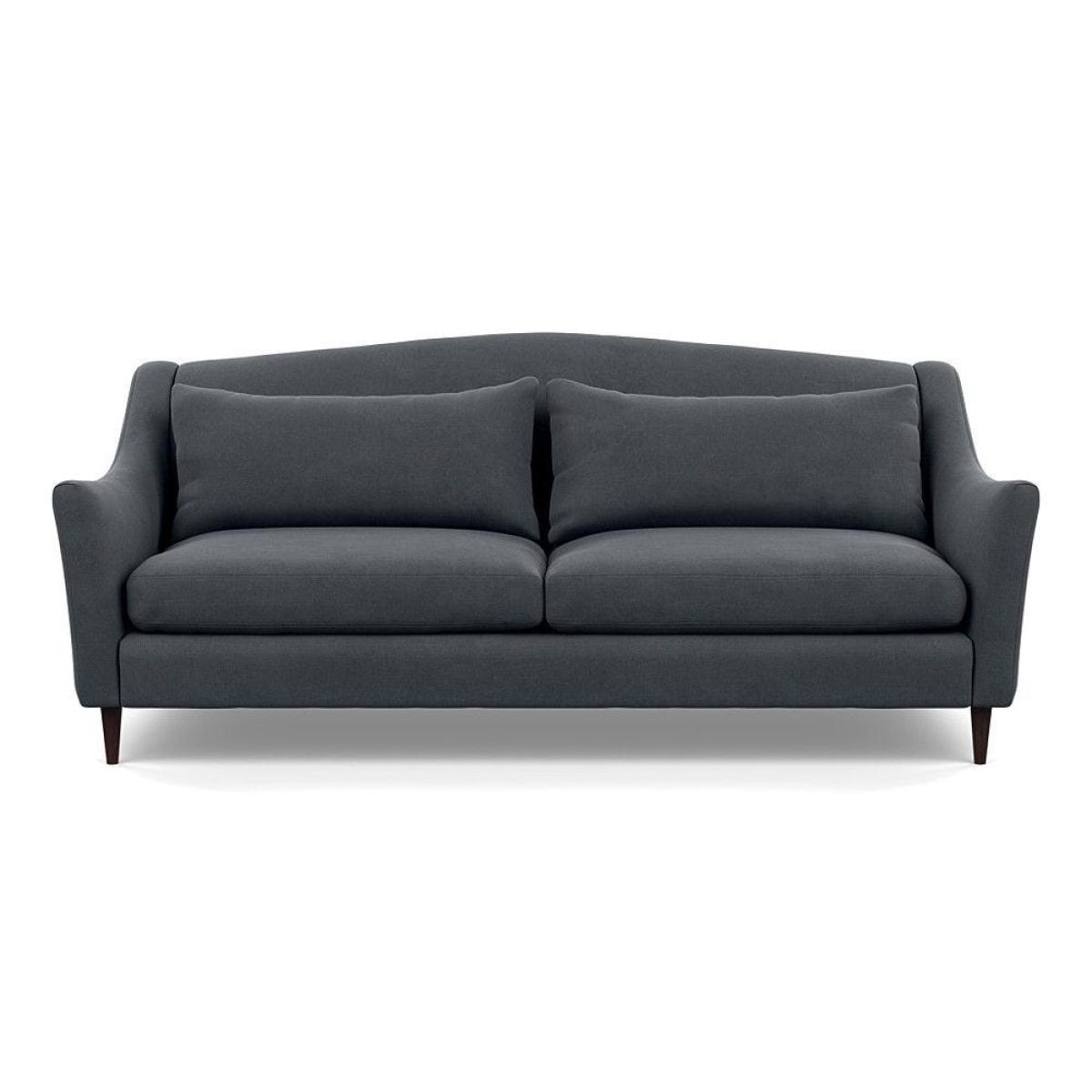 Heal's Somerset 4 Seater Sofa Melton Wool New Navy Natural - Heal's UK Furniture – image 40