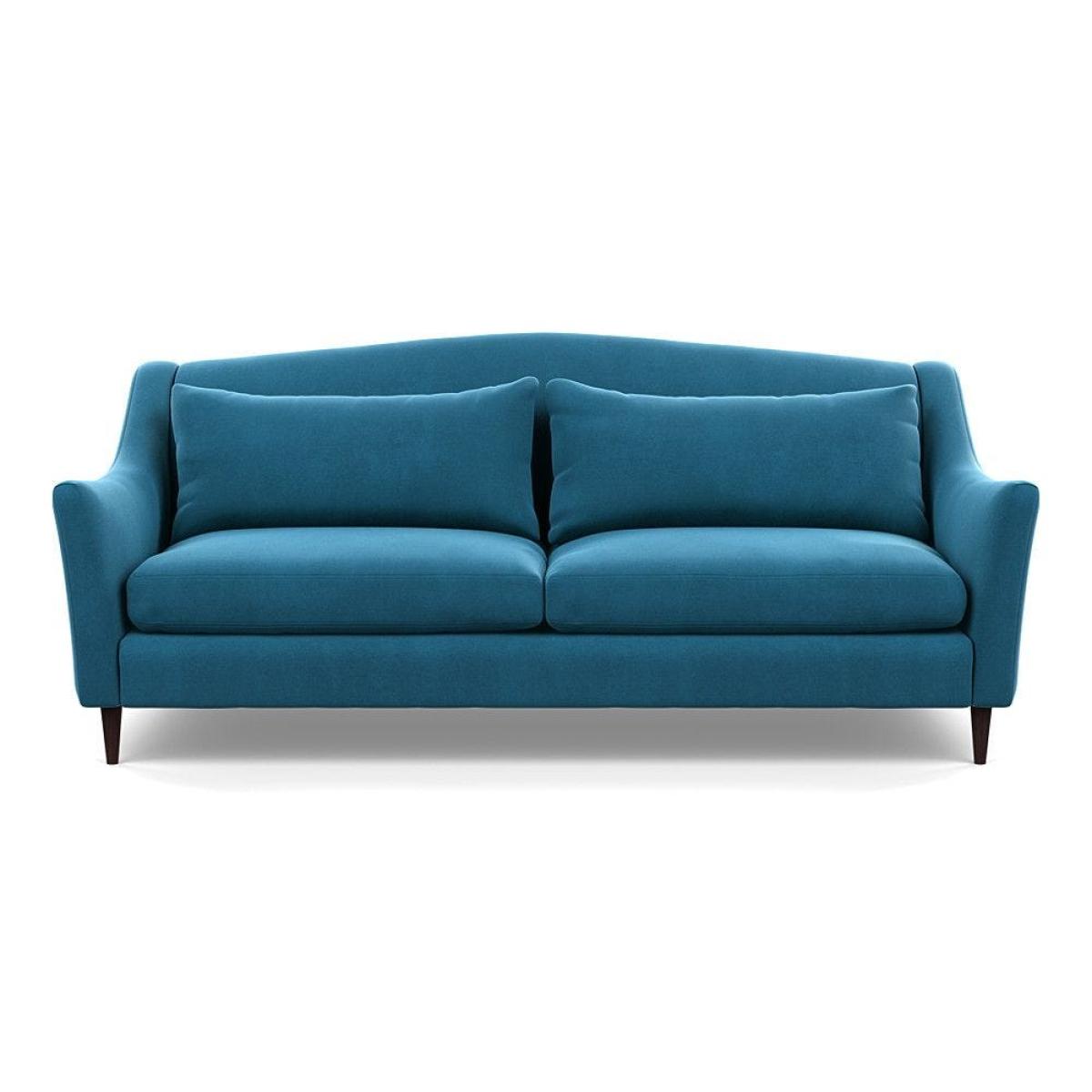 Heal's Somerset 4 Seater Sofa Melton Wool New Navy Natural - Heal's UK Furniture – image 43