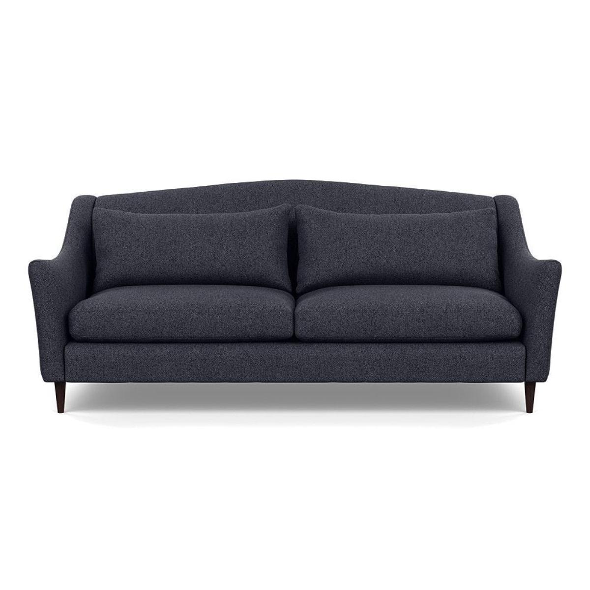 Heal's Somerset 4 Seater Sofa Melton Wool New Navy Natural - Heal's UK Furniture – image 56