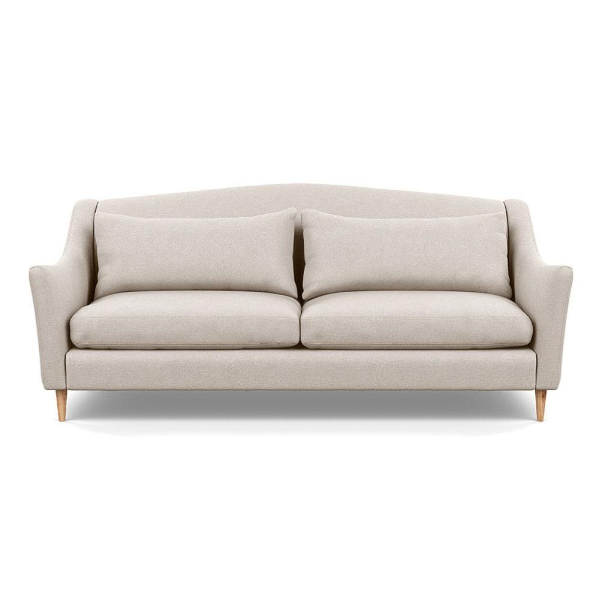 Heal's Somerset 4 Seater Sofa Melton Wool New Navy Natural - Heal's UK Furniture – image 62