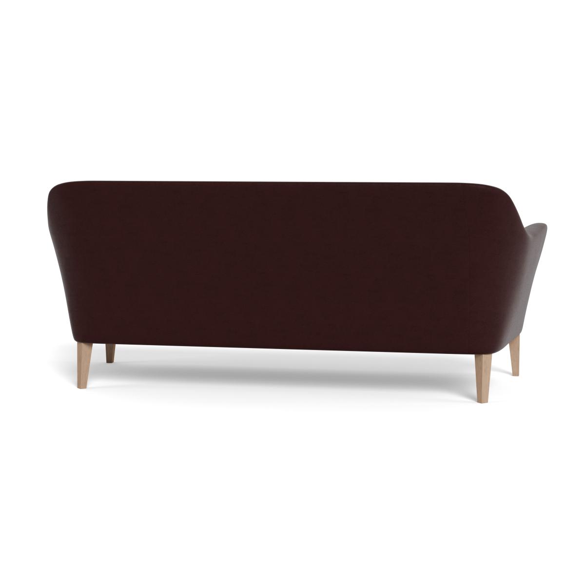 Heal's Wallis 4 Seater Sofa Smart Luxe Velvet Acorn Black Painted Oak Feet – image 6