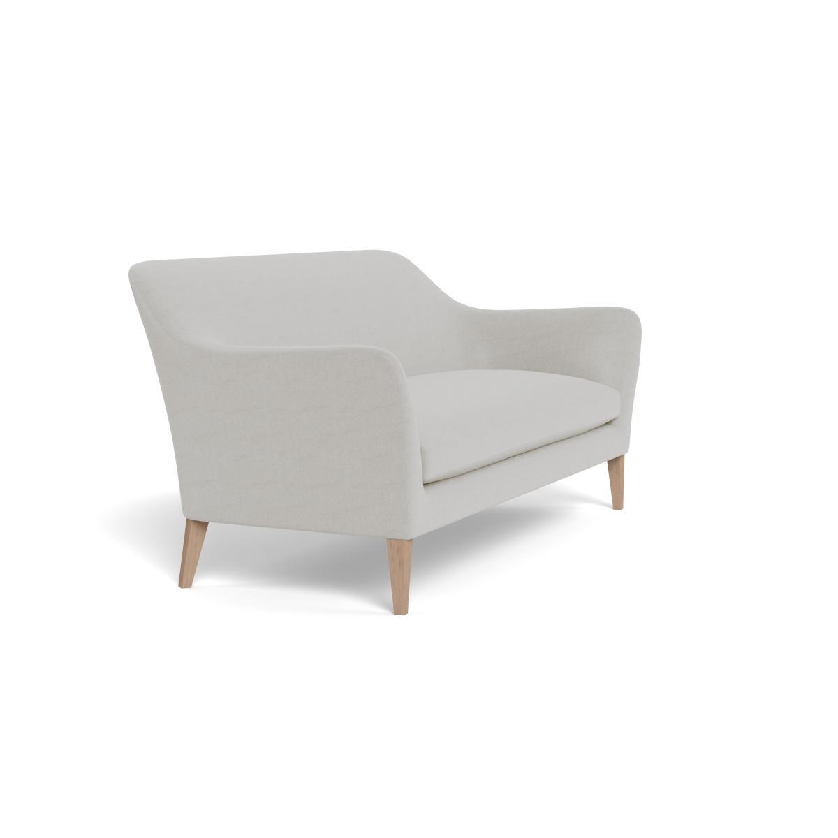 Heal's Wallis 4 Seater Sofa Capelo LinenCotton Sea Salt Black Feet - Heal's UK Furniture – image 2