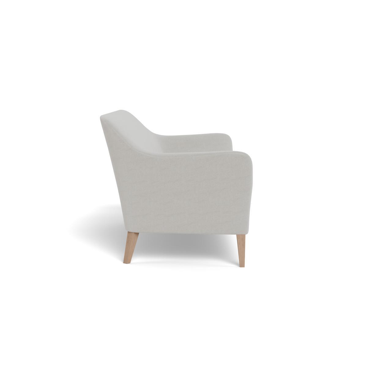 Heal's Wallis 4 Seater Sofa Capelo LinenCotton Sea Salt Black Feet - Heal's UK Furniture – image 3