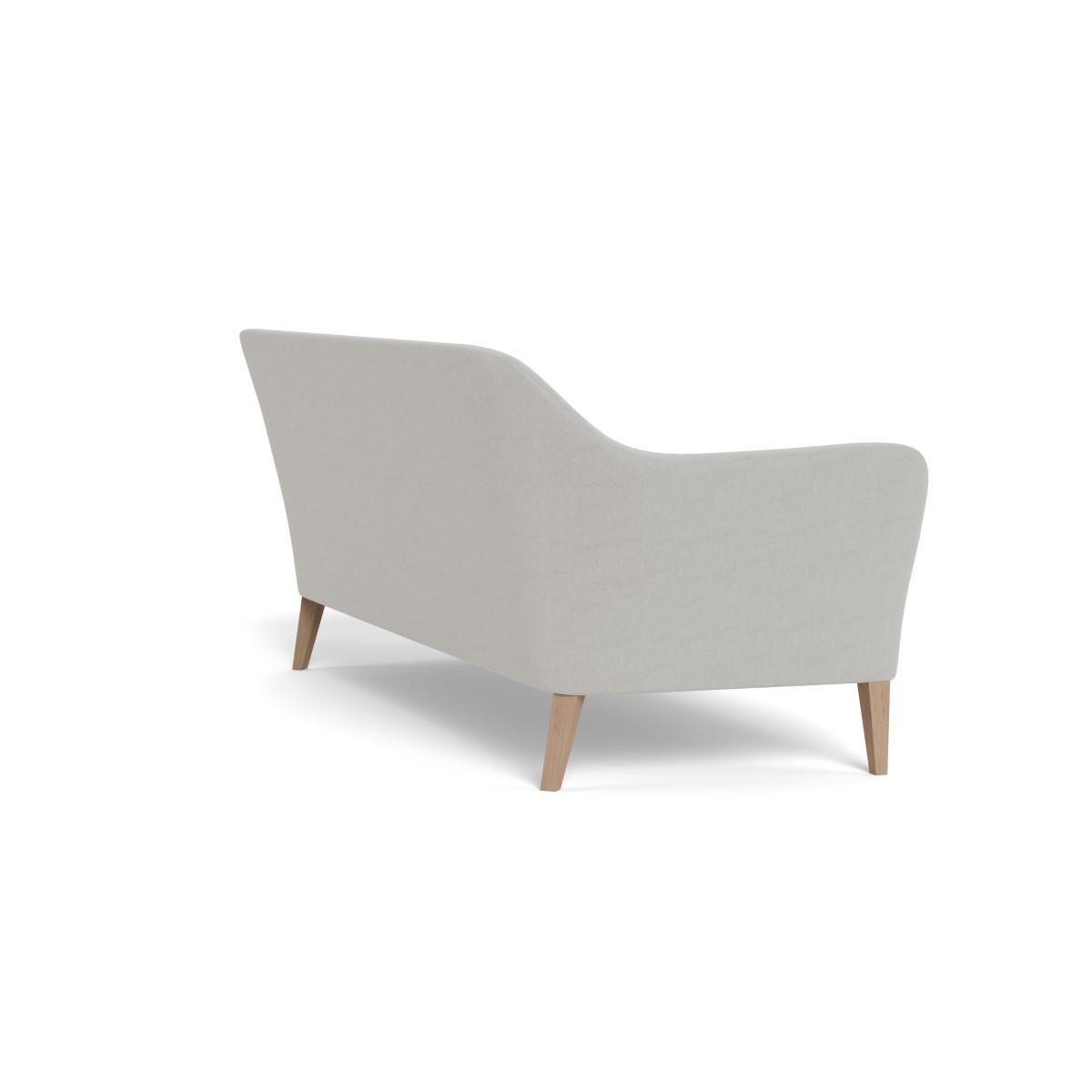Heal's Wallis 4 Seater Sofa Capelo LinenCotton Sea Salt Black Feet - Heal's UK Furniture – image 4