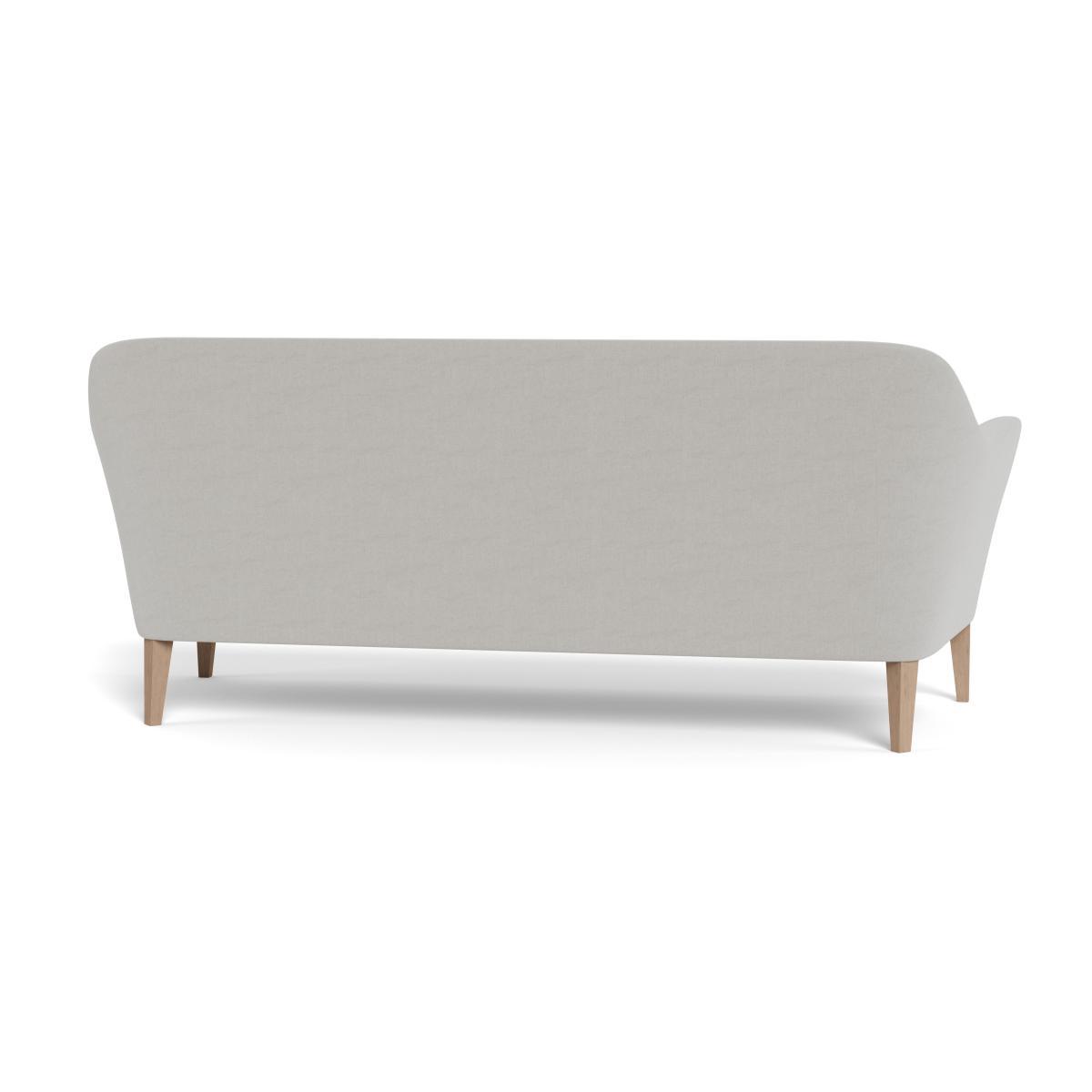 Heal's Wallis 4 Seater Sofa Capelo LinenCotton Sea Salt Black Feet - Heal's UK Furniture – image 5