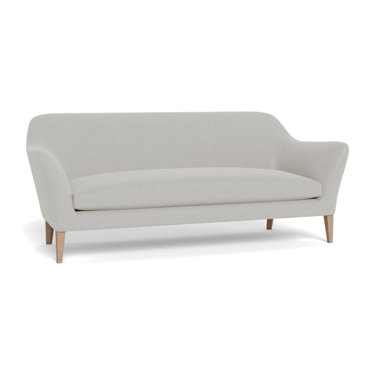 Heal's Wallis 4 Seater Sofa Capelo LinenCotton Sea Salt Black Feet - Heal's UK Furniture – image 1