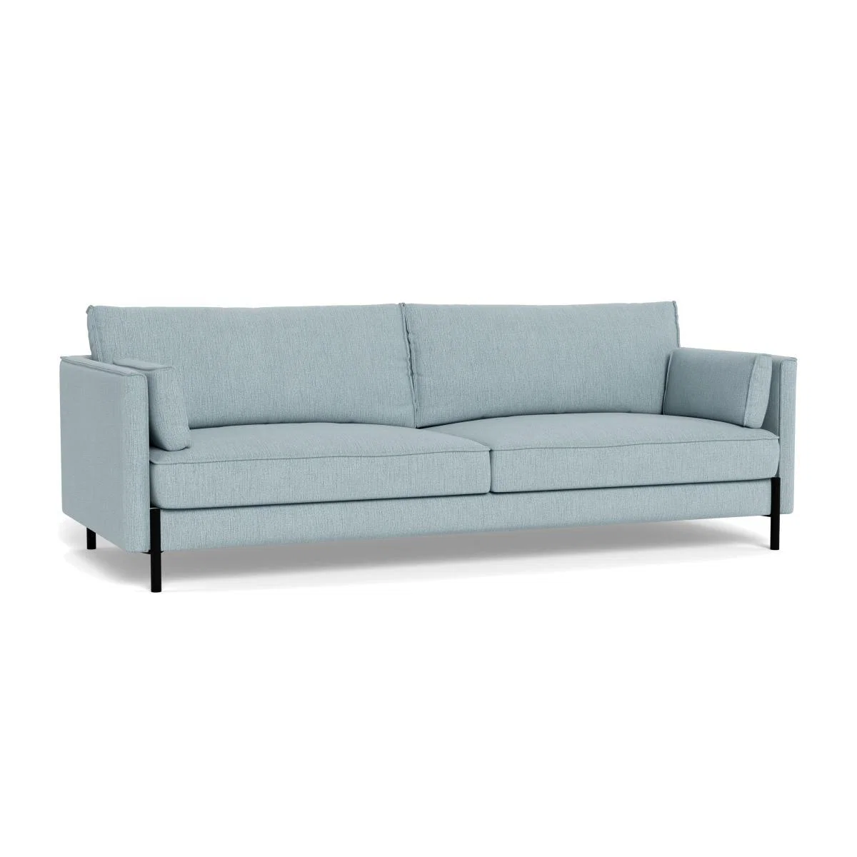 Heal's Tortona 4 seater Sofa Smart Linen Mix Duck Egg - Heal's UK Furniture – image 1