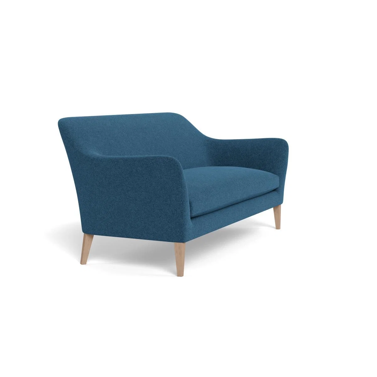 Heal's Wallis 4 Seater Sofa Texture Ink Stained Oak Feet - Heal's UK Furniture – image 2