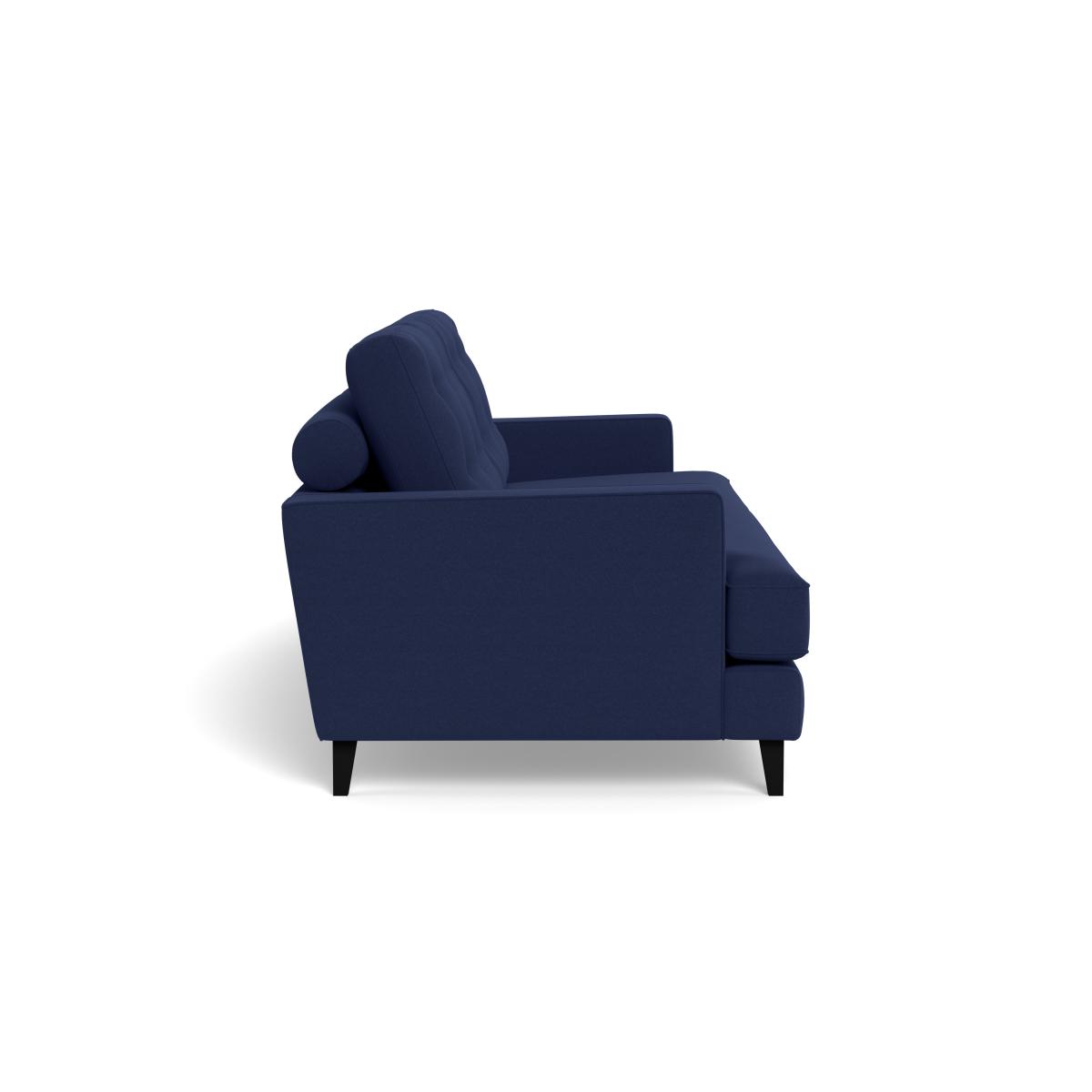 Heal's Mistral 4 Seater Sofa Melton Wool New Navy Black Feet – image 4