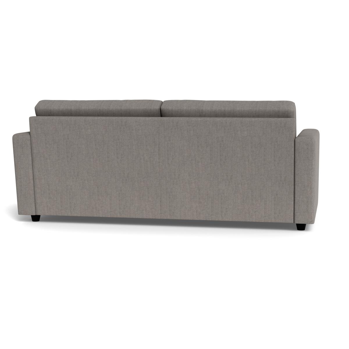 Heal's Nimbus 4 Seater Sofa Broad Weave Pebble Black Feet – image 5
