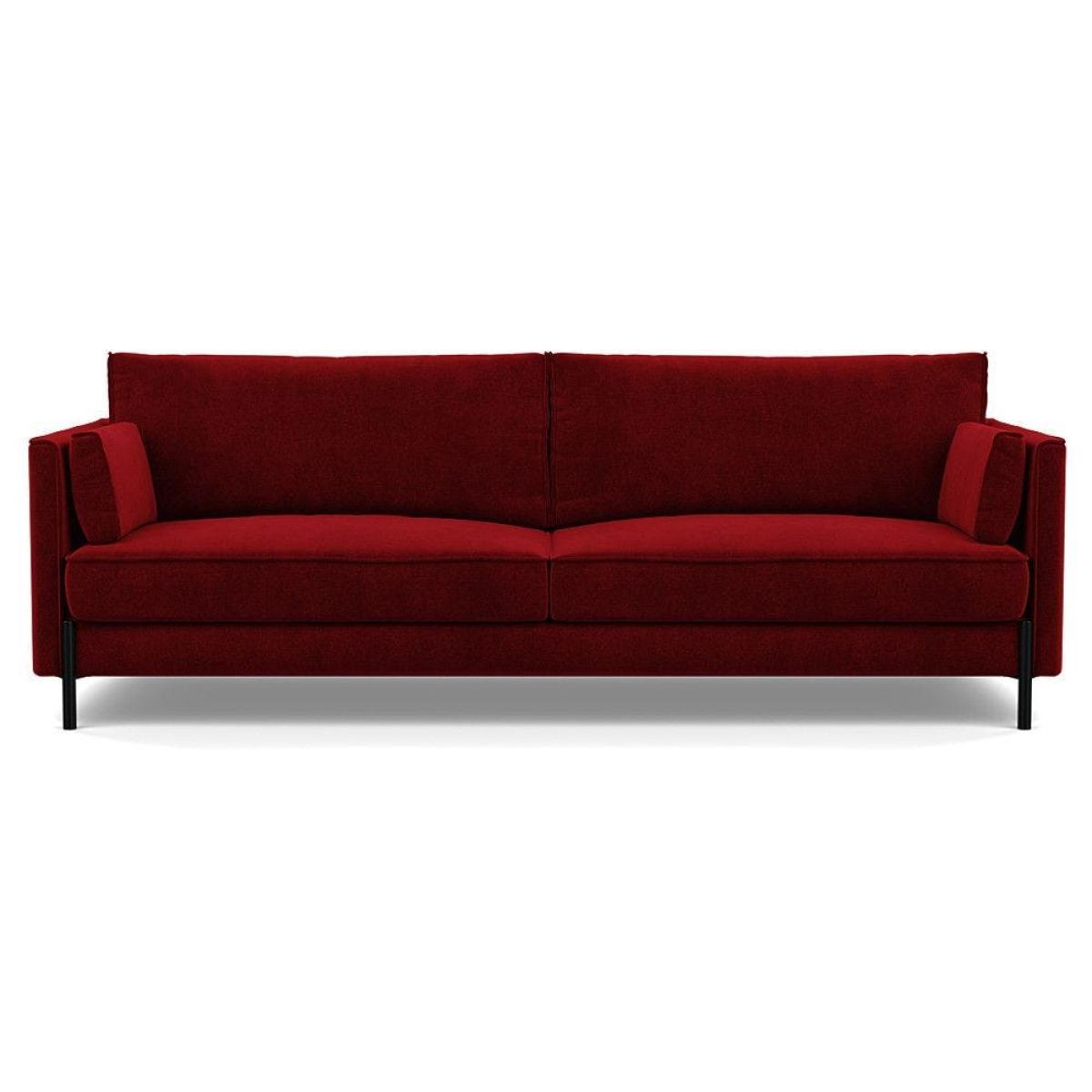 Heal's Tortona 4 seater Sofa Smart Luxe Velvet Mushroom - Heal's UK Furniture – image 6