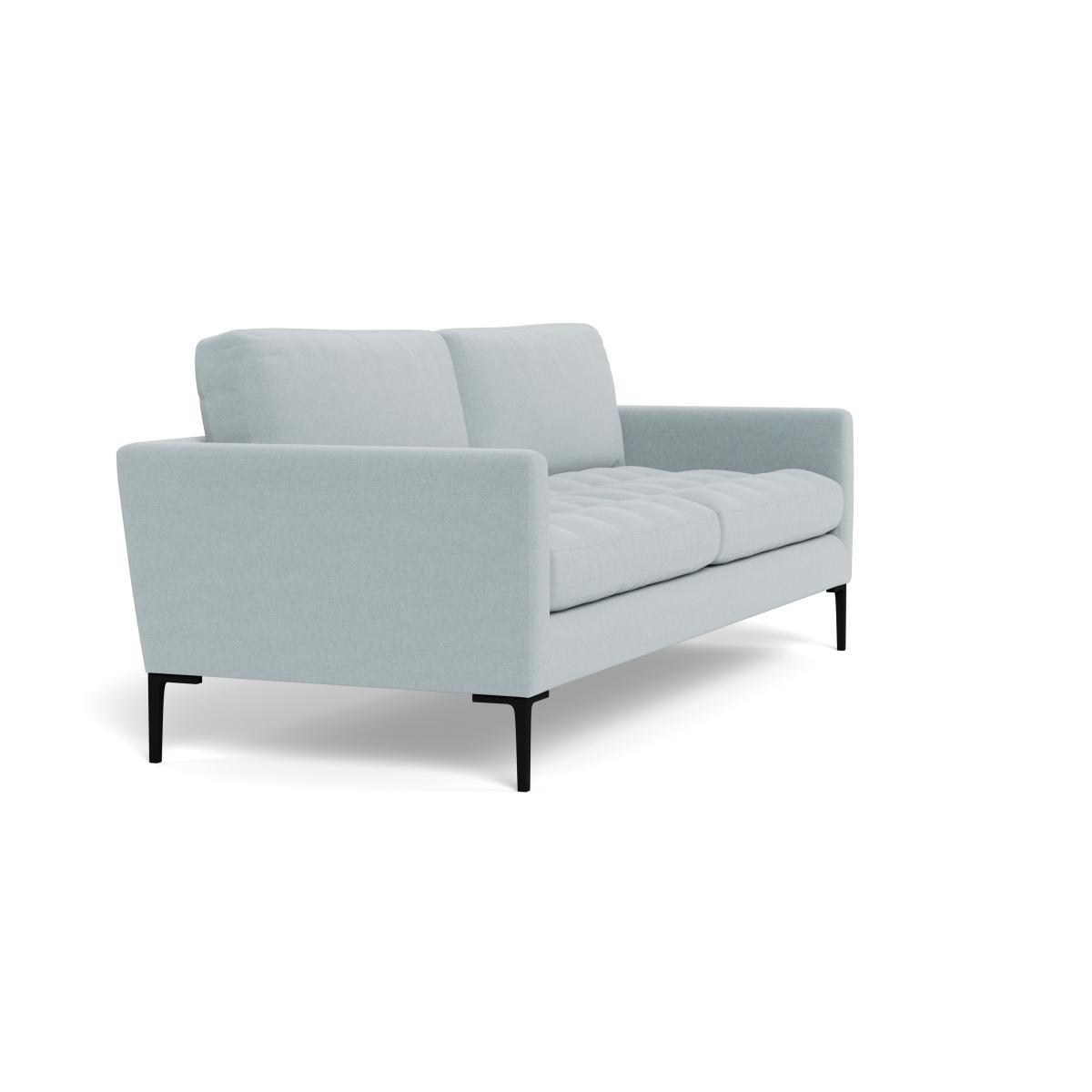 Heal's Eton 4 Seater Sofa Brushed Cotton Mist Brass Feet - Heal's UK Furniture – image 2