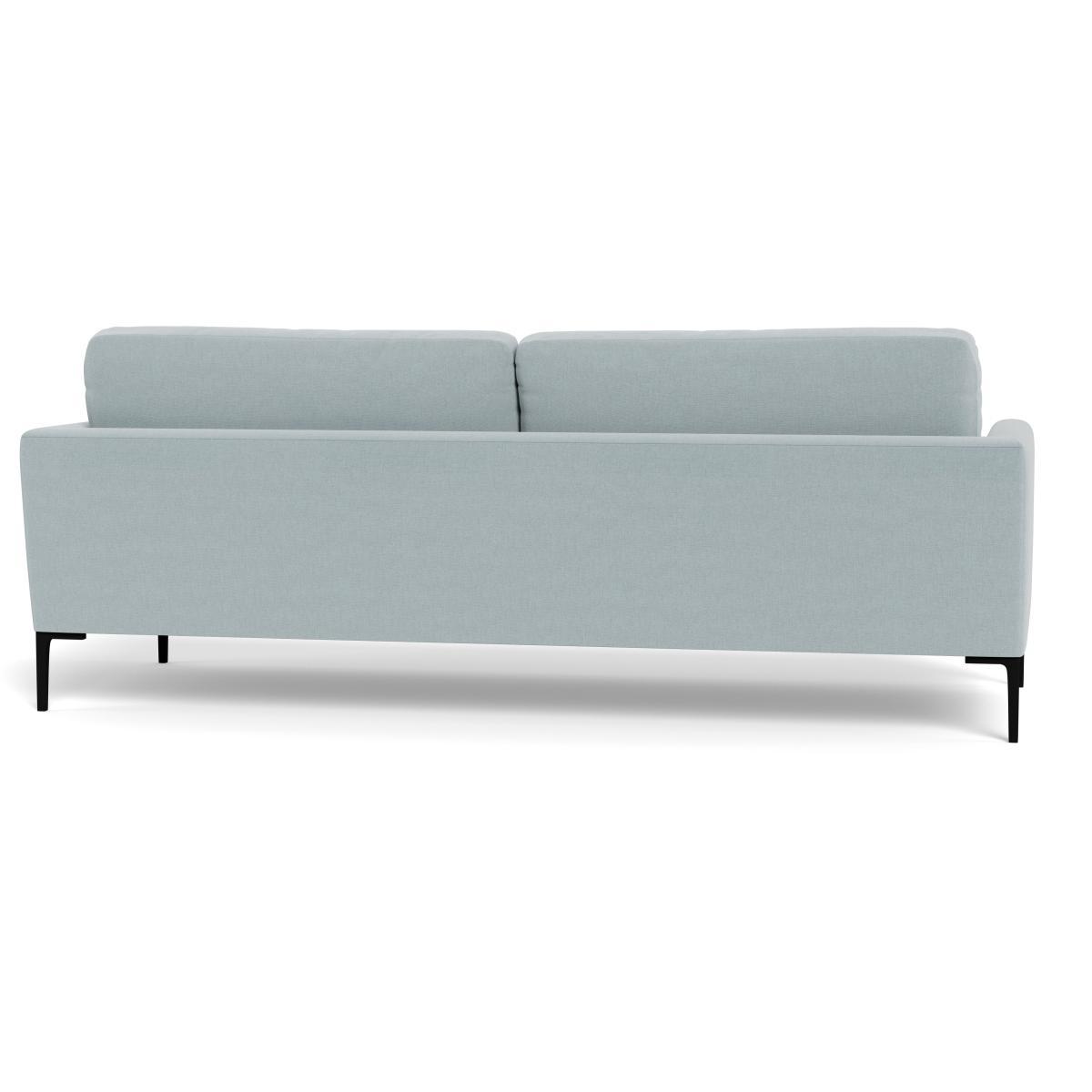 Heal's Eton 4 Seater Sofa Brushed Cotton Mist Brass Feet - Heal's UK Furniture – image 5