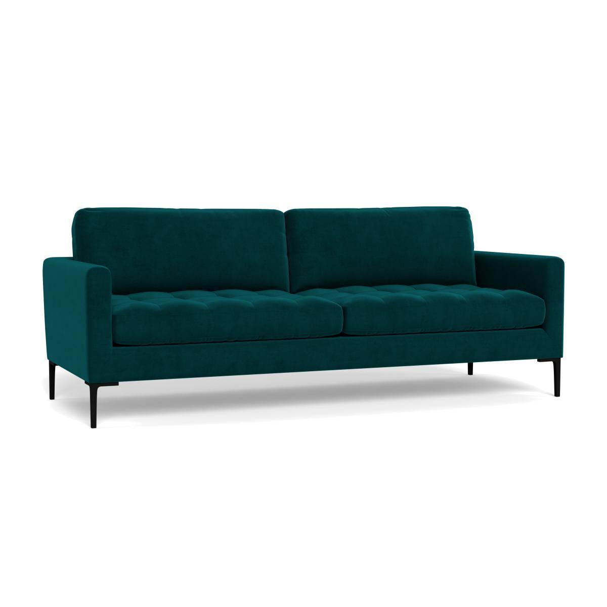 Heal's Eton 4 Seater Sofa Cotton Grain Black Feet - Heal's UK Furniture – image 1