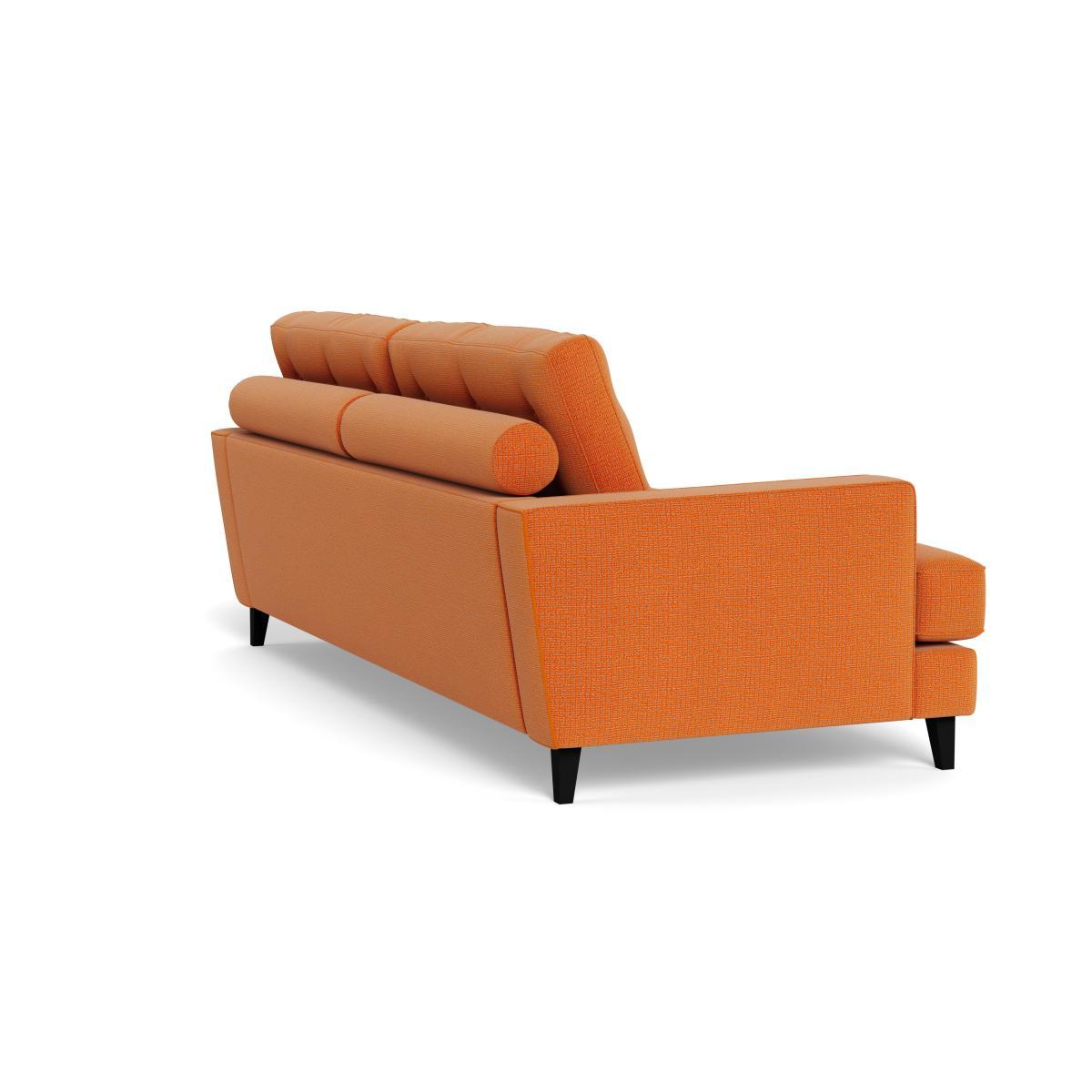 Heal's Mistral 4 Seater Sofa Tejo Recycled Zinnia Natural Feet - Heal's UK Furniture – image 4