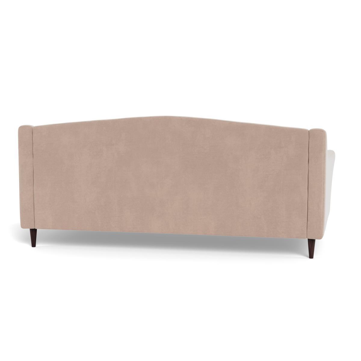 Heal's Somerset 4 Seater Sofa Smart Velvet Pebble Natural Ash - Heal's UK Furniture – image 5