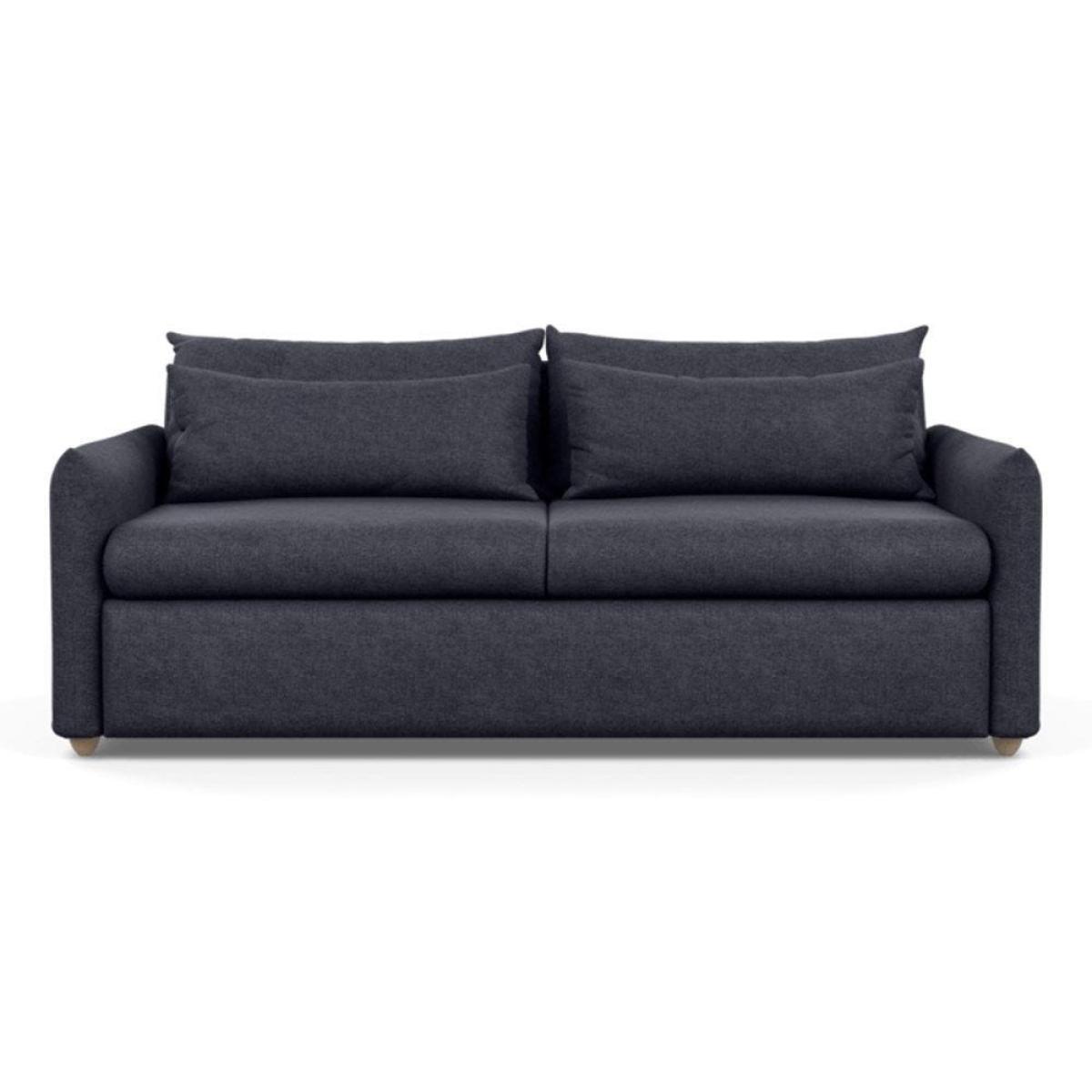 Heal's Pillow 4 Seater Sofa Velvet Teal Natural Feet - Heal's UK Furniture – image 37