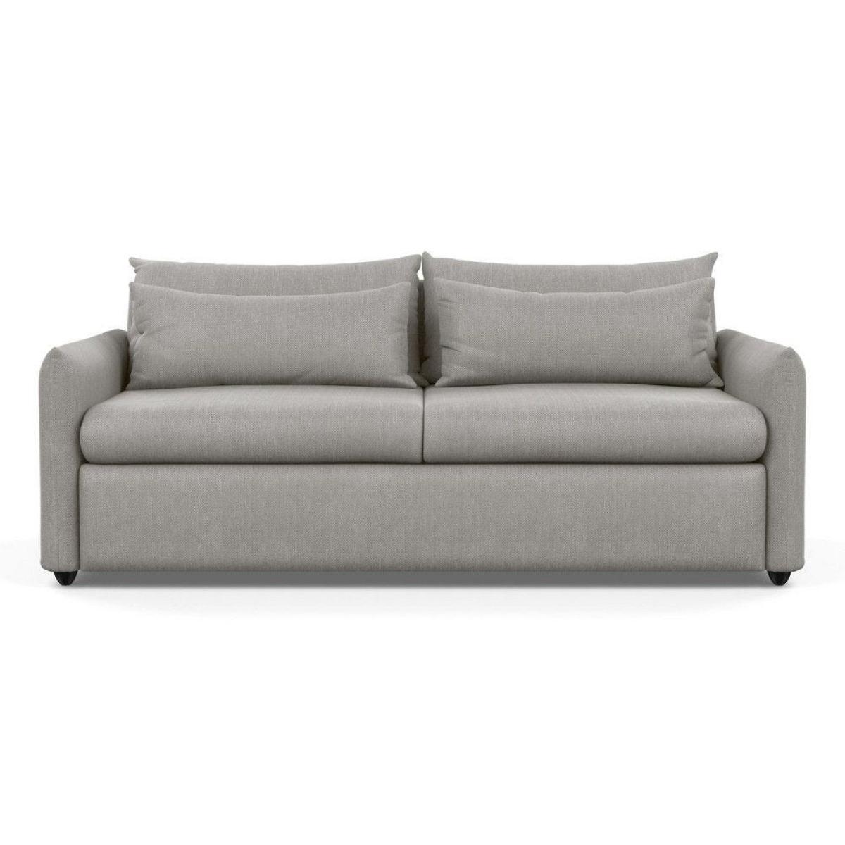 Heal's Pillow 4 Seater Sofa Velvet Teal Natural Feet - Heal's UK Furniture – image 46