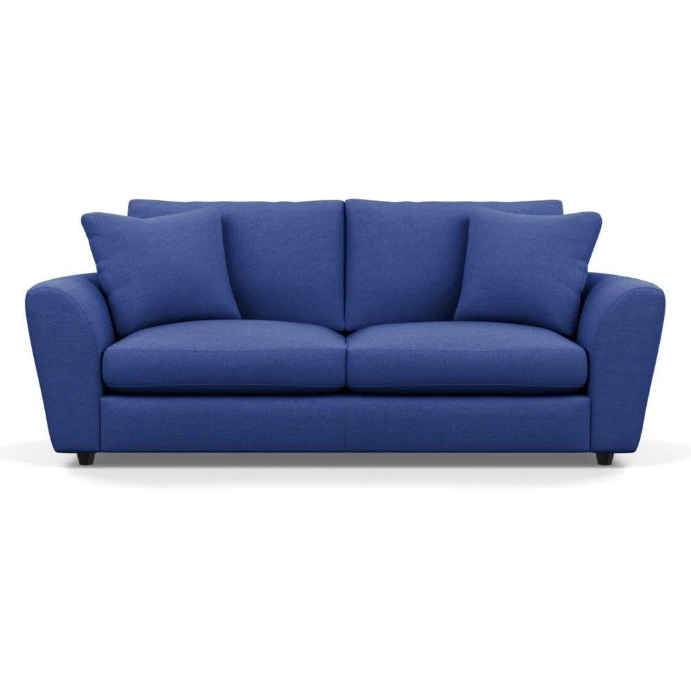 Heal's Snooze 4 Seater Sofa Velvet Mink Black Feet - Heal's UK Furniture – image 15
