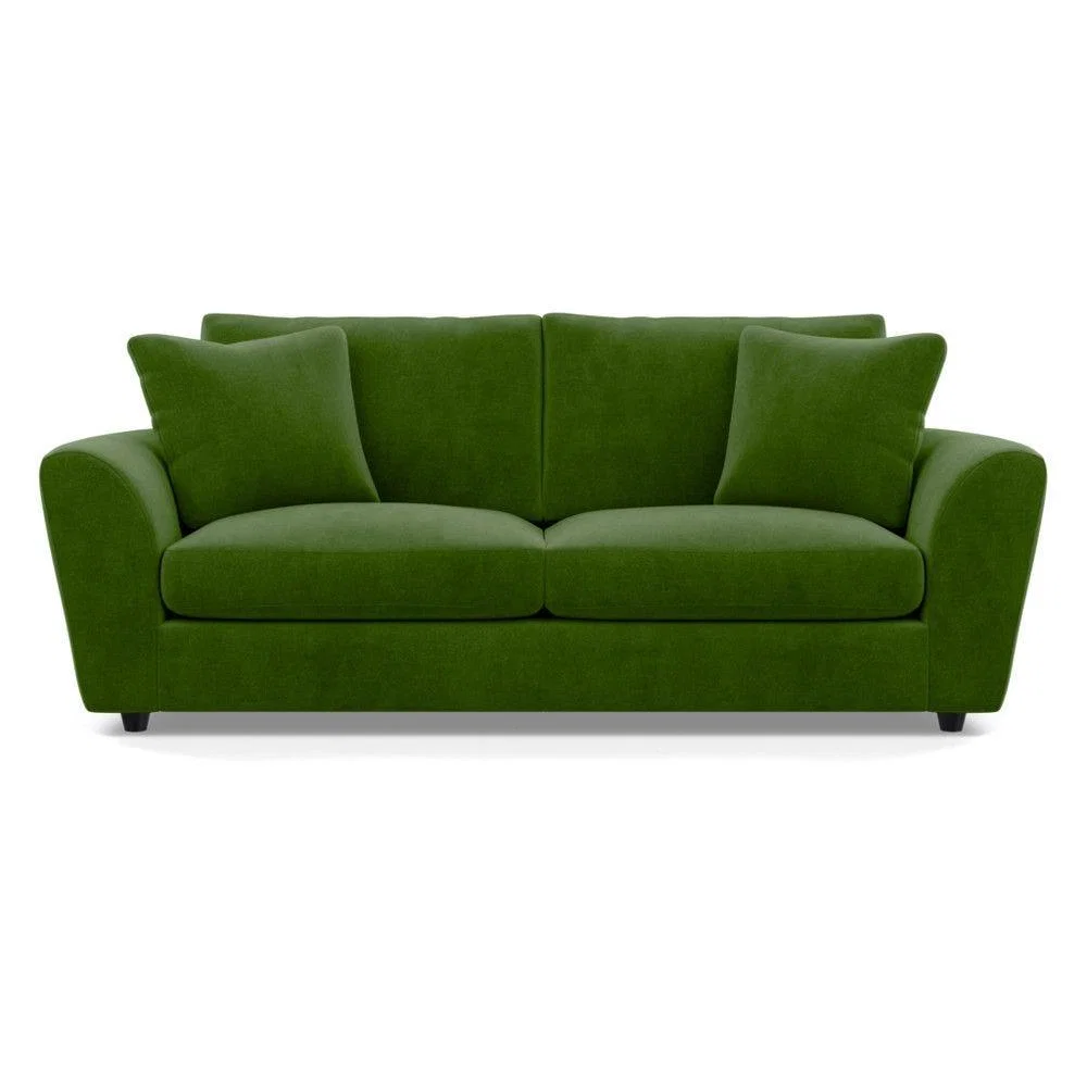 Heal's Snooze 4 Seater Sofa Velvet Mink Black Feet - Heal's UK Furniture – image 17