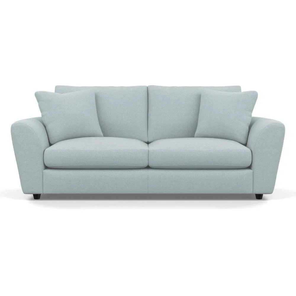 Heal's Snooze 4 Seater Sofa Velvet Mink Black Feet - Heal's UK Furniture – image 20