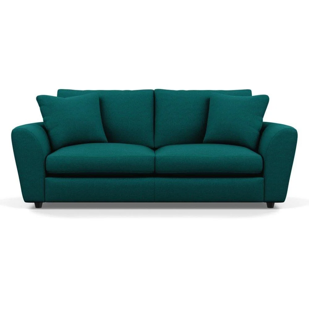 Heal's Snooze 4 Seater Sofa Velvet Mink Black Feet - Heal's UK Furniture – image 25