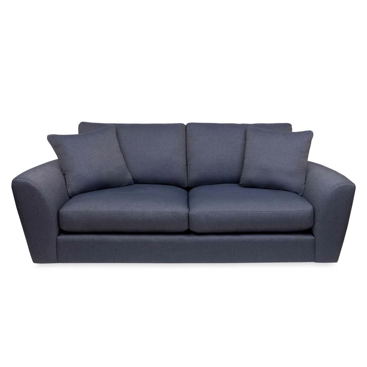 Heal's Snooze 4 Seater Sofa Velvet Mink Black Feet - Heal's UK Furniture – image 26