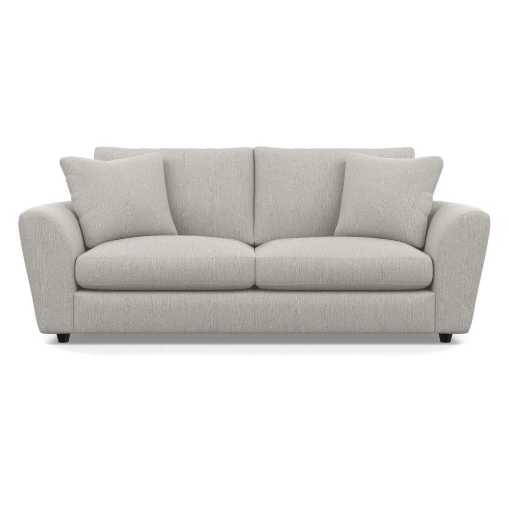 Heal's Snooze 4 Seater Sofa Velvet Mink Black Feet - Heal's UK Furniture – image 29