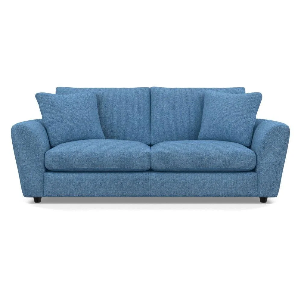 Heal's Snooze 4 Seater Sofa Velvet Mink Black Feet - Heal's UK Furniture – image 31