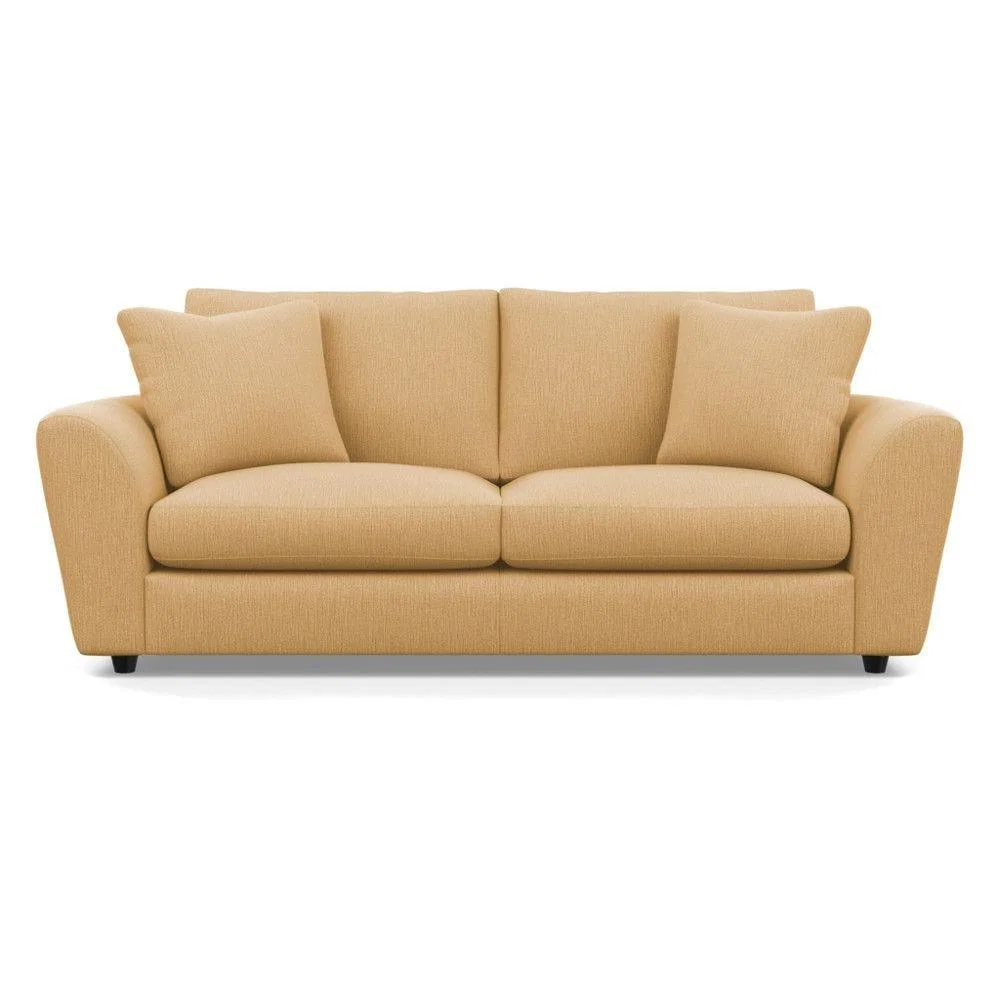 Heal's Snooze 4 Seater Sofa Velvet Mink Black Feet - Heal's UK Furniture – image 32