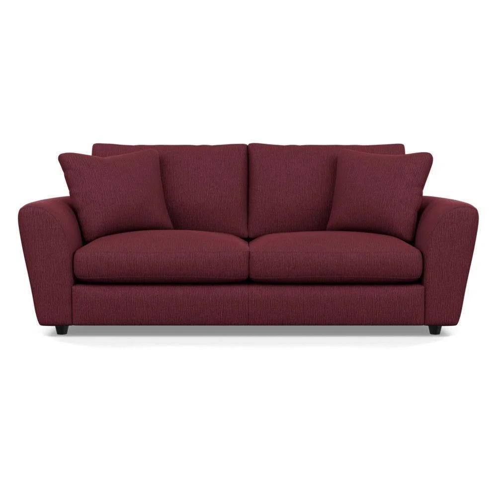 Heal's Snooze 4 Seater Sofa Velvet Mink Black Feet - Heal's UK Furniture – image 5