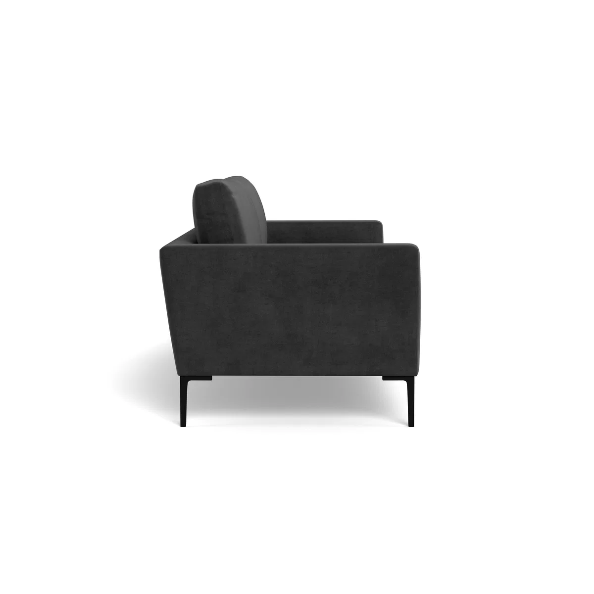 Heal's Eton 4 Seater Sofa Smart Luxe Velvet Nickel Brass Feet - Heal's UK Furniture – image 3
