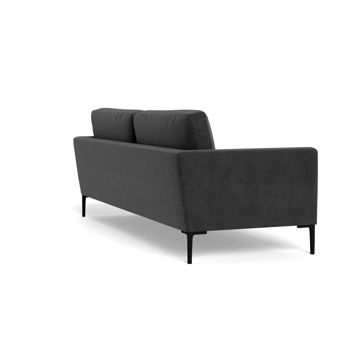 Heal's Eton 4 Seater Sofa Smart Luxe Velvet Nickel Brass Feet - Heal's UK Furniture – image 4