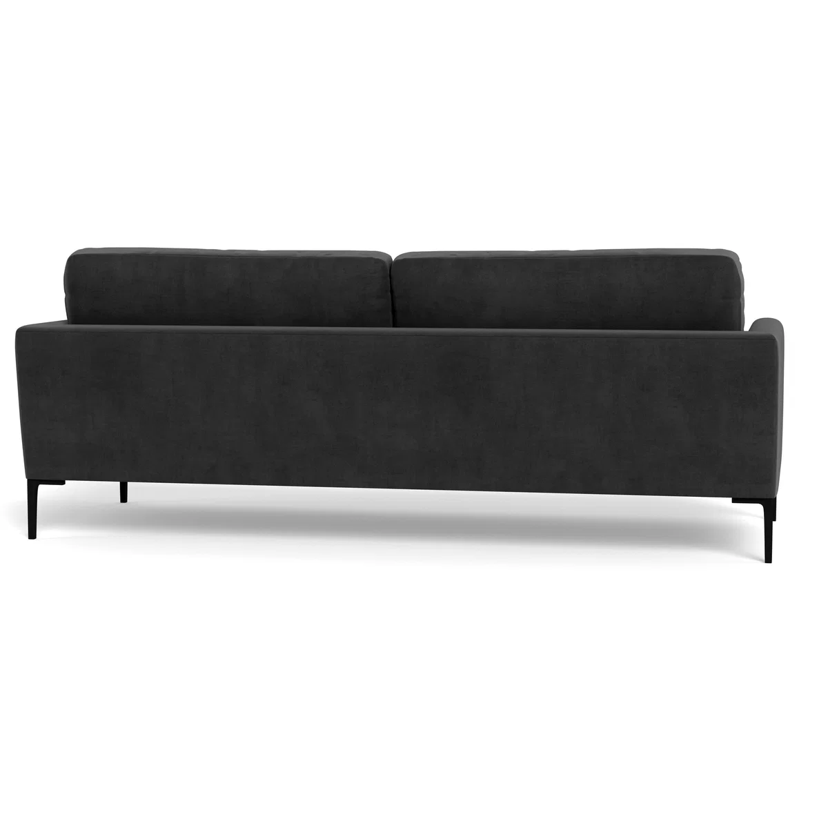 Heal's Eton 4 Seater Sofa Smart Luxe Velvet Nickel Brass Feet - Heal's UK Furniture – image 5