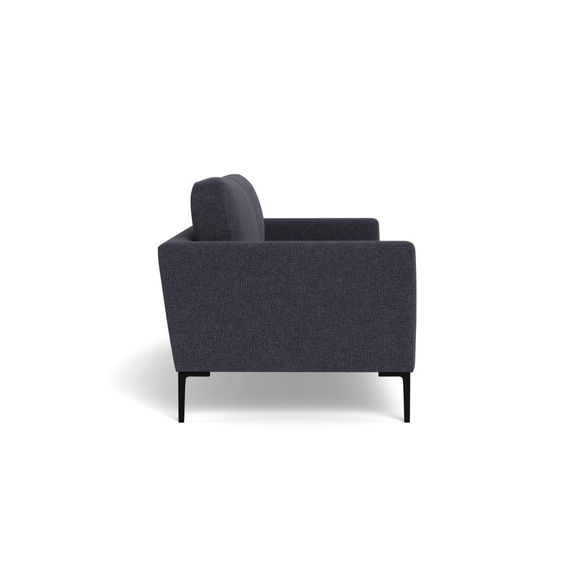 Heal's Eton 4 Seater Sofa Texture Soot Black Feet - Heal's UK Furniture – image 3